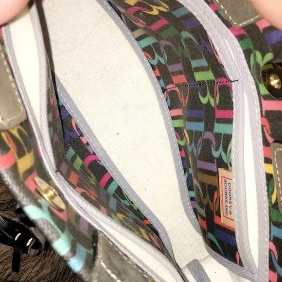Original Dooney & Bourke Colorful Tote OBO - Picture 7 of 8